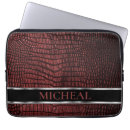 Search for faux leather laptop cases Black