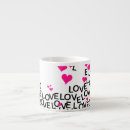 Search for flying hearts mugs Red
