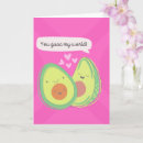 Search for cute avocado cards You guac my world