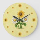Search for daisies clocks Gerbera