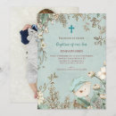Search for baby boy christening invitations Greenery
