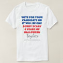 Search for political halloween tshirts Vote