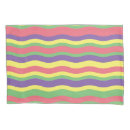 Search for rainbow design pillowcases Wavy