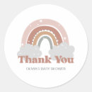 Search for rainbow baby shower stickers Pink