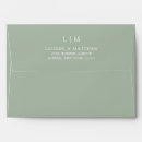 Search for sage green envelopes Timeless