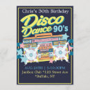 Search for 90s birthday invitations Blue