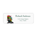 Search for parrot return address labels Birds