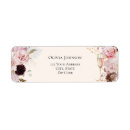 Search for ivory gold return address labels Botanical