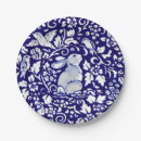 Search for delft blue paper plates Blue and white