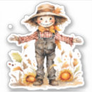 Search for scarecrow halloween stickers Thanksgiving