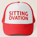 Search for sitting hats Red