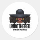 Search for african lady stickers Black