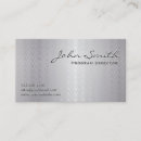 Search for platinum business cards Metal