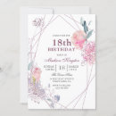 Search for geometric birthday invitations Party