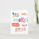 Search for danke merci thank you cards Gratitude