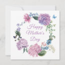 Search for hydrangea mothers day cards Botanical