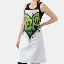 Search for neon aprons Typography