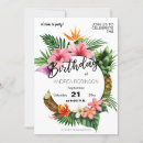 Search for hawaiian birthday invitations Hibiscus