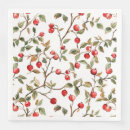 Search for christmas dinner paper napkins Pattern