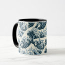 Search for traditional japanese print mugs Wave