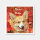 Search for corgi napkins Animal lover