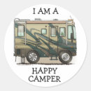 Search for rv motorhome stickers Happy camper
