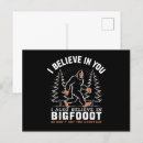 Search for bigfoot postcards Monster