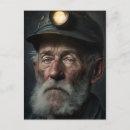 Search for miners postcards History