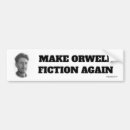 Search for george orwell bumper stickers 1984