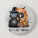 Search for funny halloween badges Witchcraft