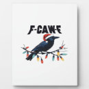 Search for funny christmas plaques Crow