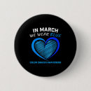 Search for colon cancer awareness badges We wear