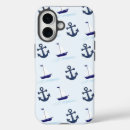 Search for boat anchor iphone cases Blue