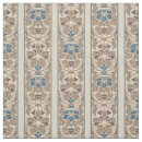 Search for blue and cream fabric Vintage