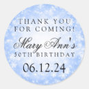 Search for 50th birthday thank you stickers Fiftieth birthday party