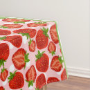 Search for strawberry tablecloths Trendy