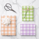 Search for plaid wrapping paper Check