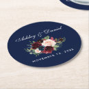 Search for burgundy coasters Watercolor floral