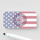 Search for red white blue name tags Stars