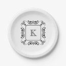 Search for black and white swirl plates Trendy