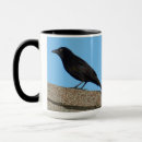 Search for black bird mugs Crow