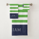 Search for navy and green bath towels Nautical