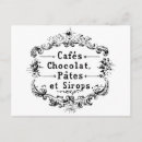 Search for chocolat postcards France