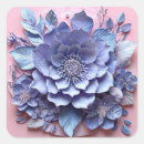 Search for 3d flower stickers For her