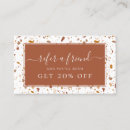 Search for natural stone business cards Nature