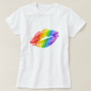 Search for rainbow lips tshirts Colourful