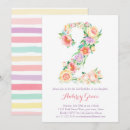 Search for girl second birthday invitations Baby girl