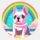 Search for rainbow puppy stickers Dog