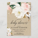 Search for kraft baby shower invitations Greenery