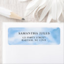 Search for bride to be return address labels Watercolor
